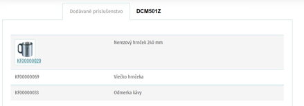 AKUMULÁTOROVÝ KÁVOVAR DCM501Z