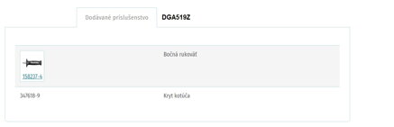 AKUMULÁTOROVÁ UHLOVÁ BRÚSKA DGA519Z