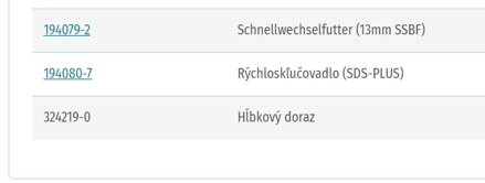 AKUMULÁTOROVÉ KOMBINOVANÉ KLADIVO DHR243Z