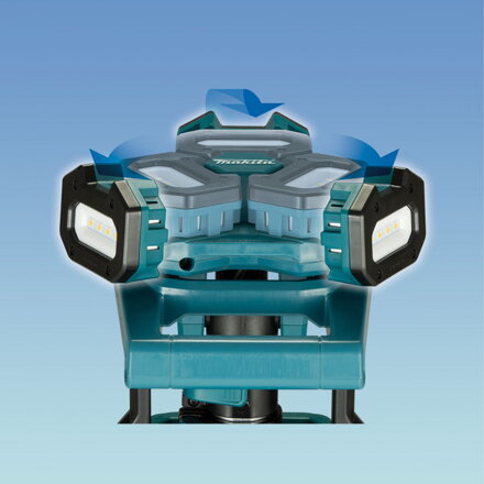 AKUMULÁTOROVÁ LED LAMPA SO STATÍVOM DML814
