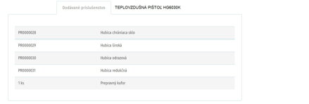 TEPLOVZDUŠNÁ PIŠTOĽ HG6030K