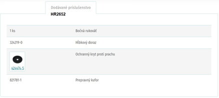 VŔTACIE KLADIVO HR2652