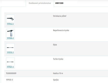 VYSOKOTLAKOVÝ ČISTIČ HW1300