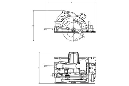 KS 55 FS (600955000) RUČNÁ KOTÚČOVÁ PÍLA (KARTÓN)