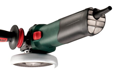 WEV 17-125 QUICK INOX (600517000) UHLOVÁ BRÚSKA KARTÓN; METABO S REGULÁCIOU OTÁČOK, RÝCHLOUPÍNACOU MATICOU