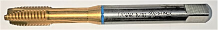 Závitník M10 DIN 371 B ISO2 HSSE INOX TiN FANAR