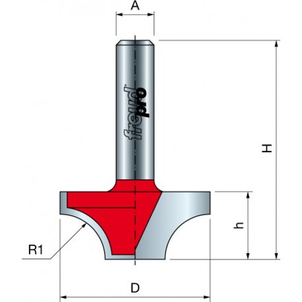 Fréza stopková Freud 3920908