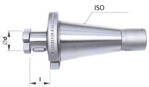 Frézovací trn 1411 L15 s kužeľovou stopkou ISO pre nástrčné frézy s priamou unášaciou drážkou